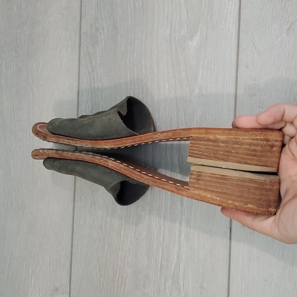 SAMUJI Womens Leather Sandals Boho Hobo shoes sz 38 US 8 - Picture 9 of 13